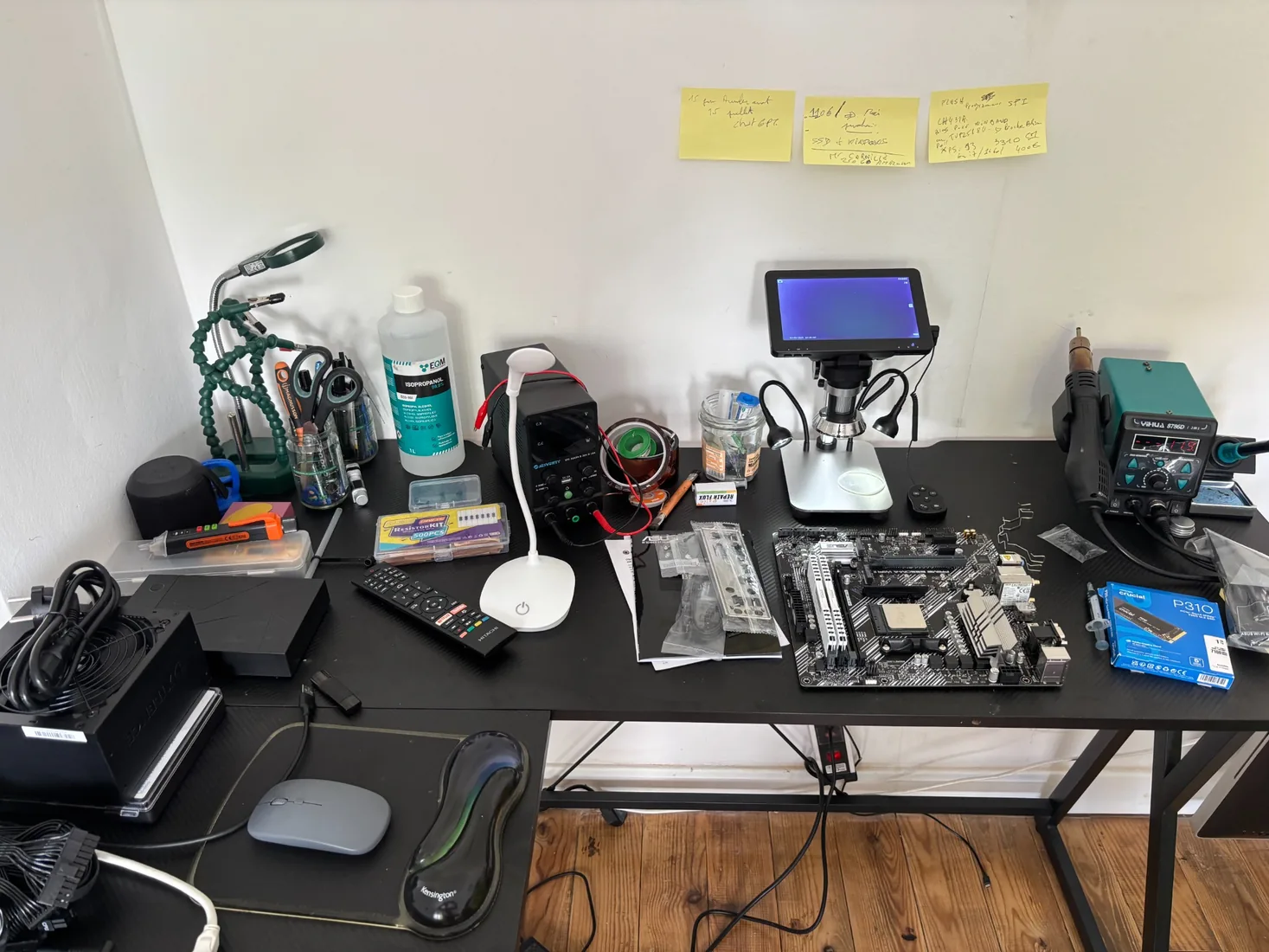 Atelier et matériel de diagnostic réalisé par PC @ TOP à Valenciennes