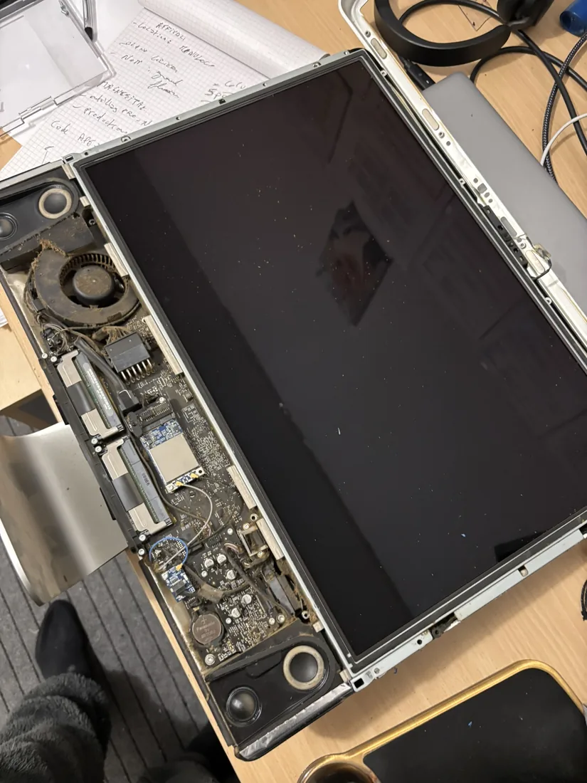 Remise en service et entretien d’un iMac